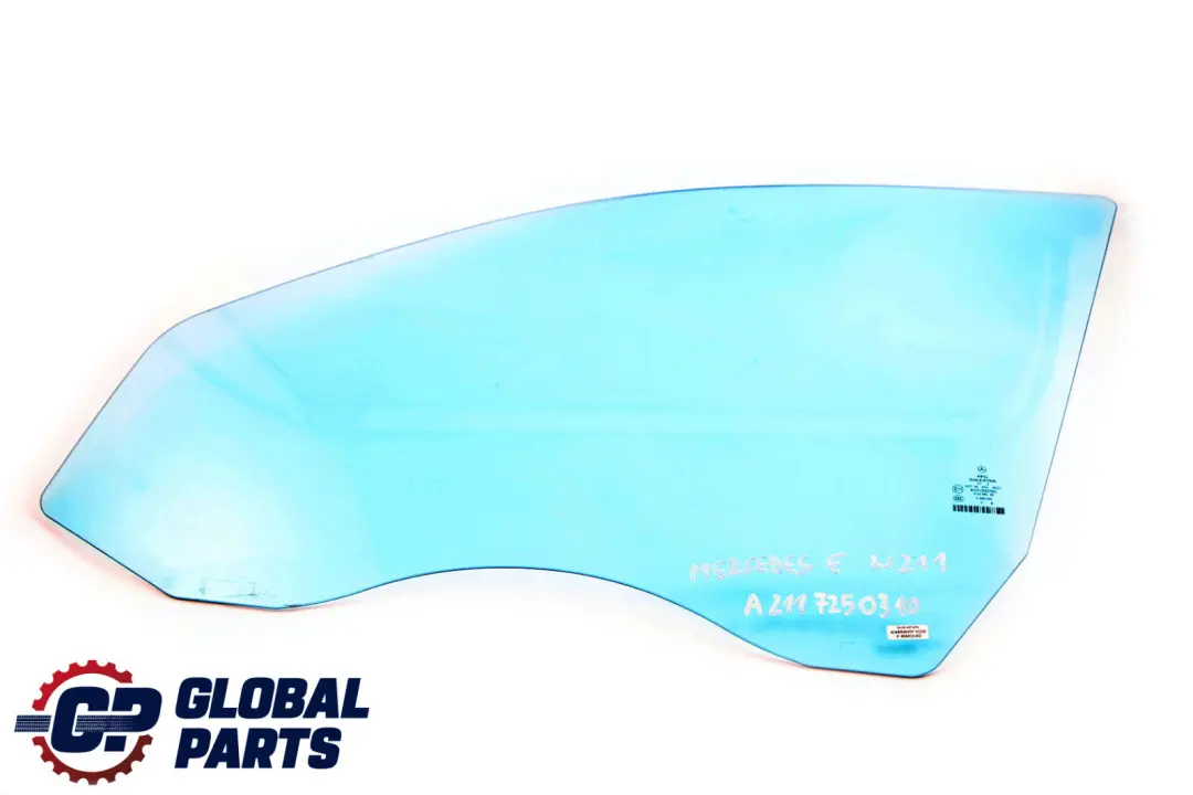 Cristal Ventana Delantera Izquierda AS2 para Mercedes W211 S211 con número de pieza A2117250310 Mercedes W211 S211 Cristal Ventana Delantera Izquierda AS2 - SKU A2117250310 - Número de pieza A2117250310