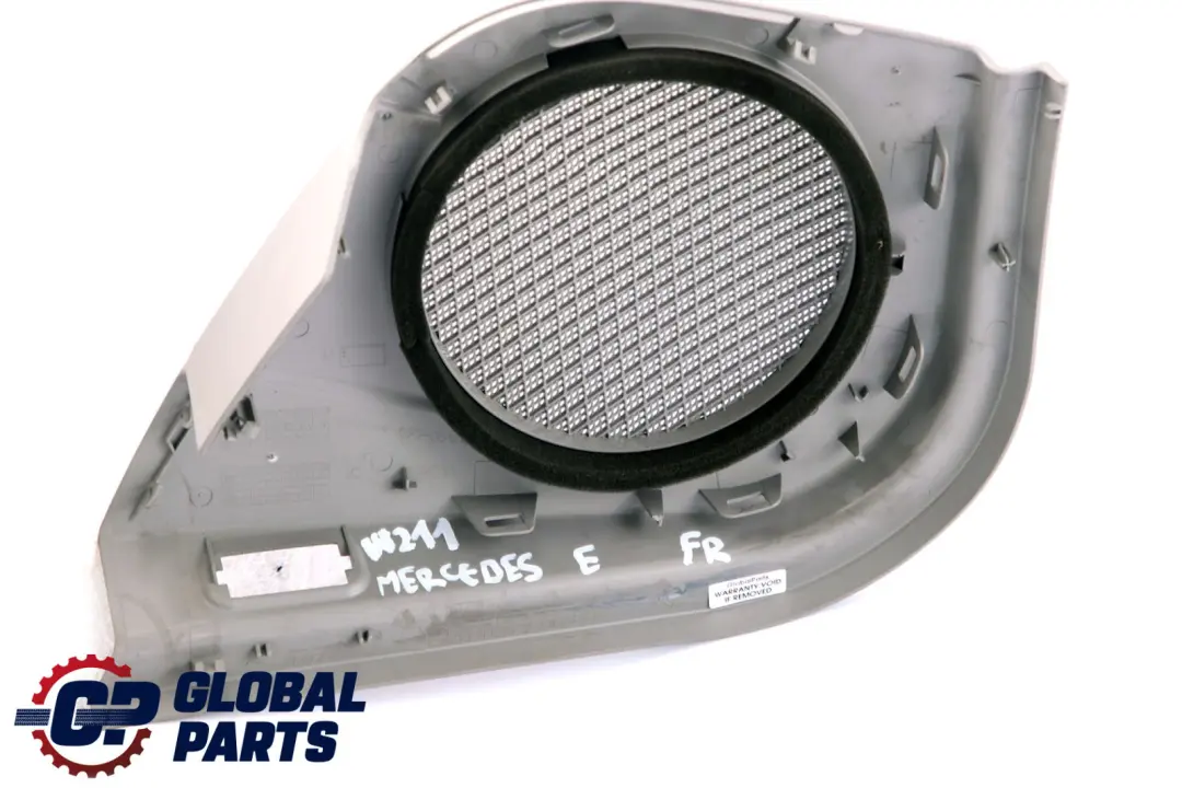 Front Right O/S Loudspeaker Speaker Cover Trim Panel to Mercedes W211 with Part number A2117270688 Mercedes W211 Front Right O/S Loudspeaker Speaker Cover Trim Panel - SKU A2117270688 - Part number A2117270688