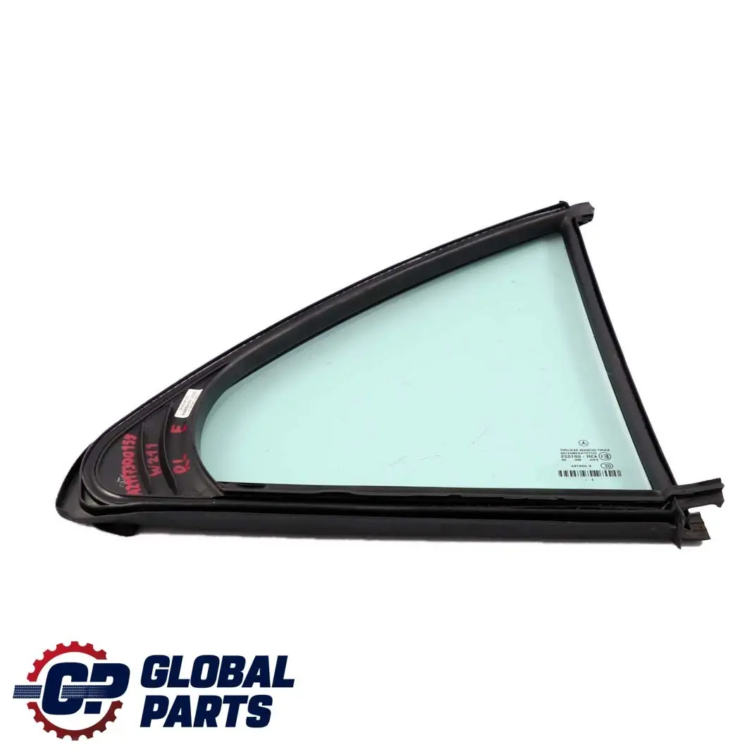 Cristal Trasero Izquierdo AS2 para Mercedes W211 Berlina con número de pieza A2117300155 Mercedes W211 Berlina Cristal Trasero Izquierdo AS2 - SKU A2117300155 - Número de pieza A2117300155