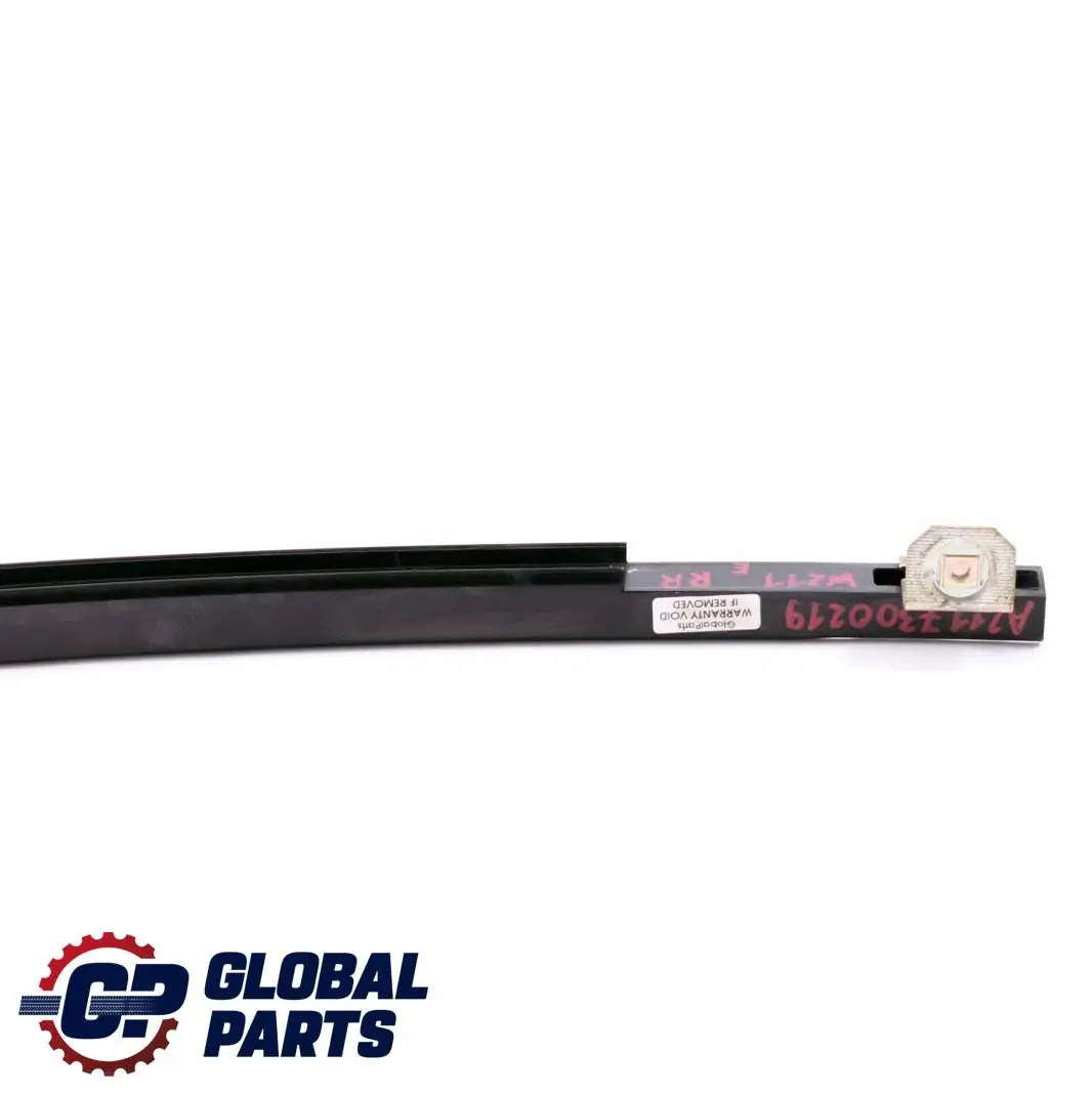 Mercedes-Benz E-Class W211 Window Guide Rear Right O/S Trim Cover to with Part number A2117300219 Mercedes-Benz E-Class W211 Window Guide Rear Right O/S Trim Cover - SKU A2117300219 - Part number A2117300219