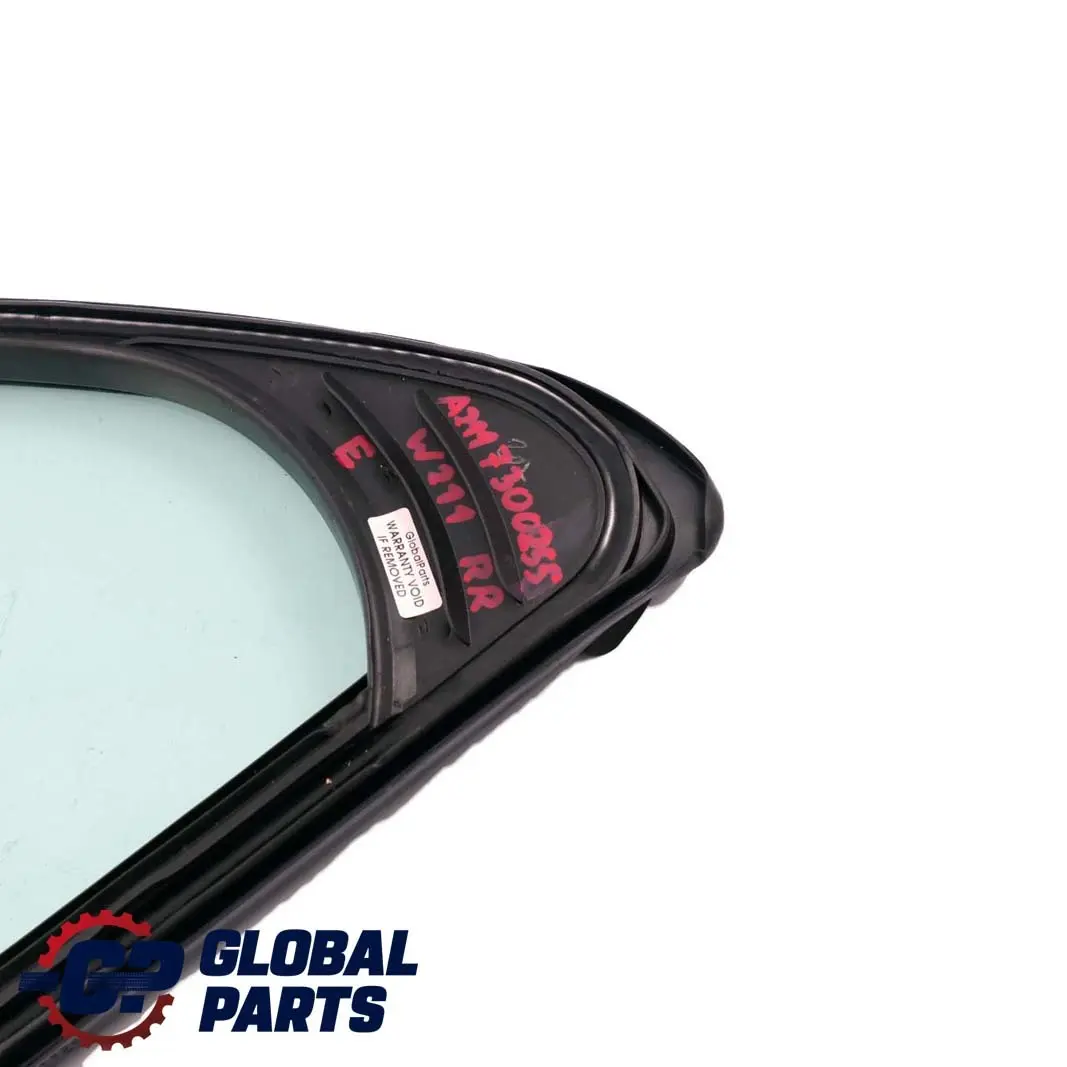  Mercedes-Benz E-Class W211 Sedan Rear Right O/S Window Glass AS2 - SKU A2117300255 - Part number A2117300255