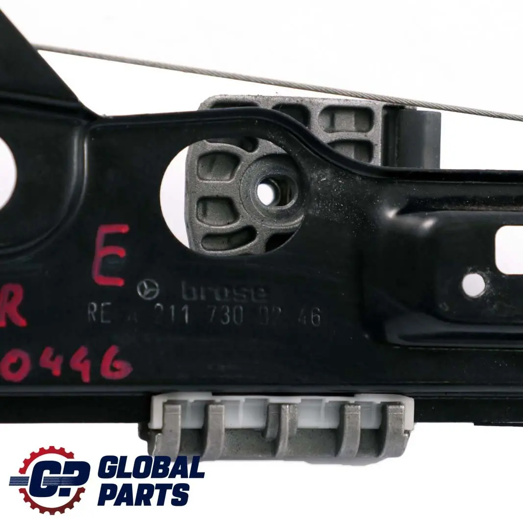 Mercedes-Benz E S211 W211 Rear Right Door Window Regulator Lifter to  with Part number A2117300746  Mercedes-Benz E S211 W211 Rear Right Door Window Regulator Lifter - SKU A2117300446 - Part number A2117300746