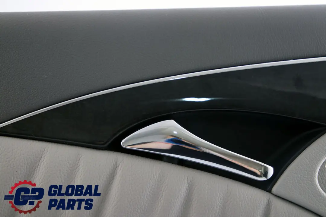 Mercedes W211 S211 Hintere Linke Tür Karte Trim Panel Leder Grau - SKU A2117300570 - Teilenummer A2117300570