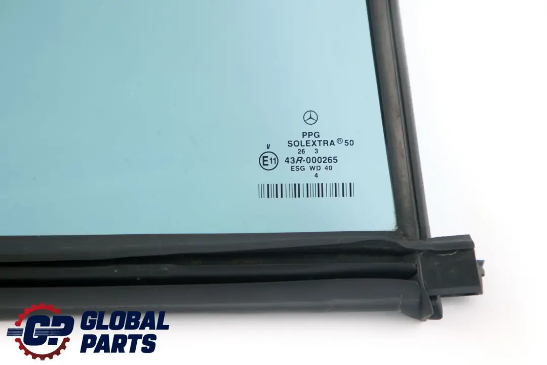 Vitre arrière droite AS2 pour Mercedes S211 Touring à propos du numéro de pièce A2117300855 Mercedes S211 Touring Vitre arrière droite AS2 - SKU A2117300855 - Numéro de pièce A2117300855