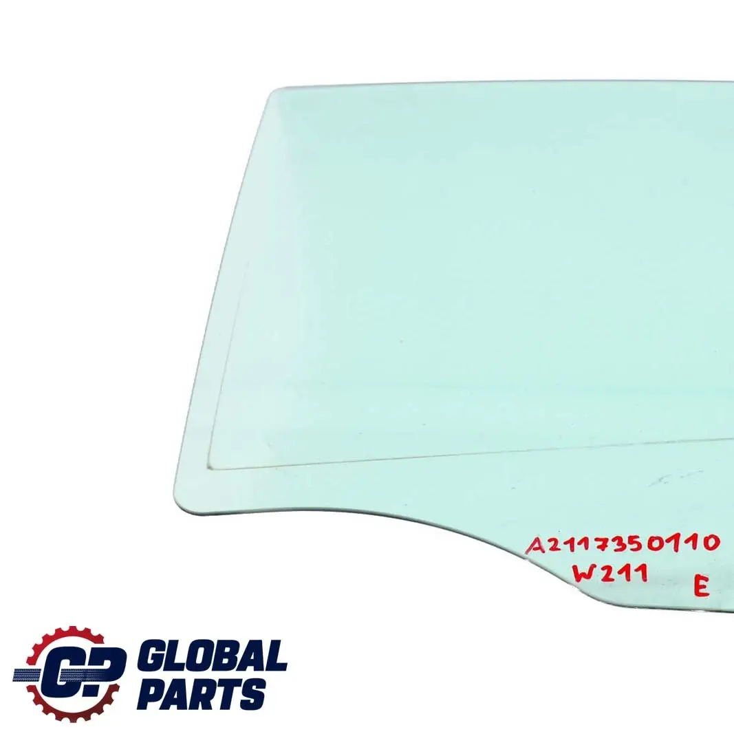  Mercedes-Benz E-Class W211 Rear Door Left N/S Window Glass AS2 - SKU A2117350110 - Part number A2117350110