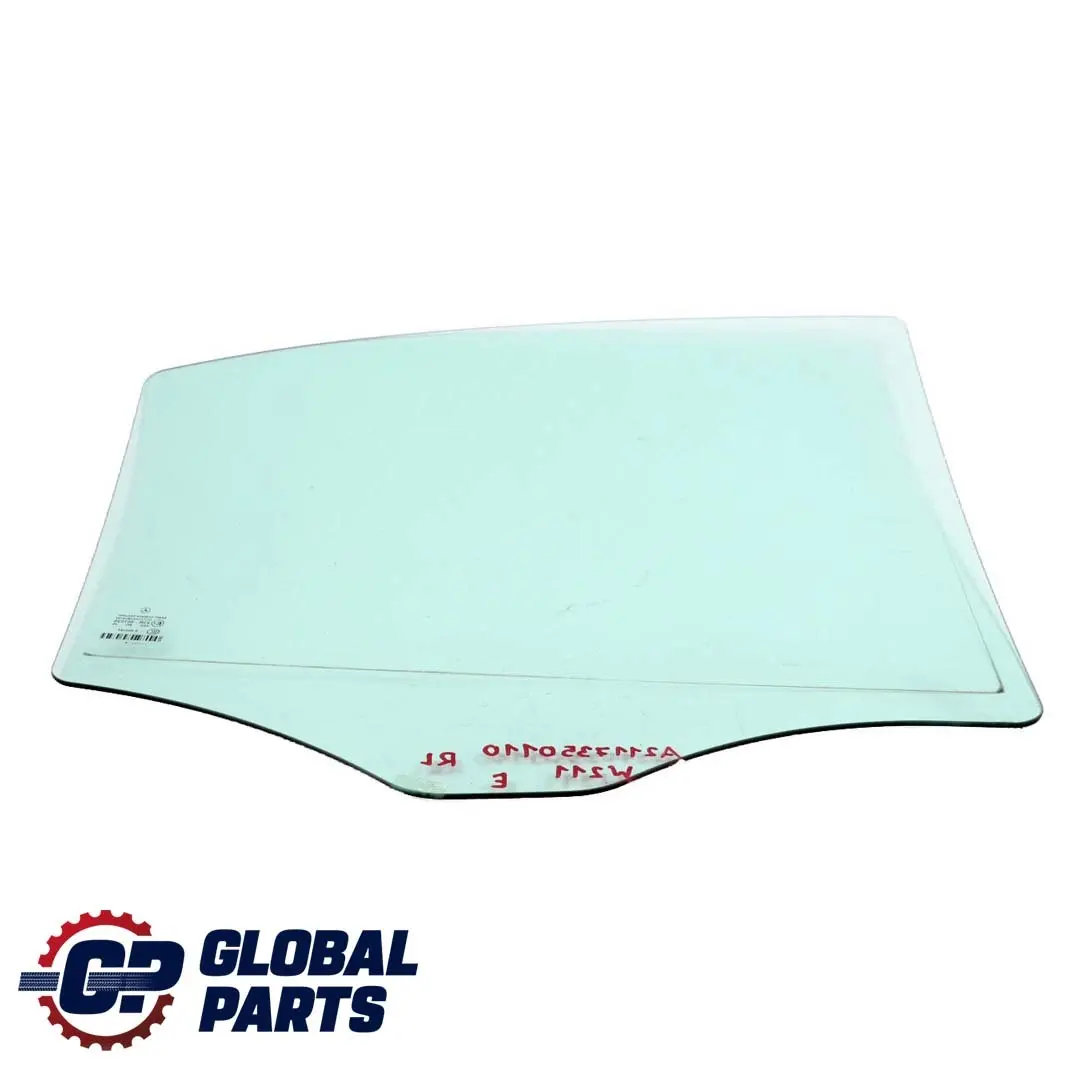  Mercedes-Benz E-Class W211 Rear Door Left N/S Window Glass AS2 - SKU A2117350110 - Part number A2117350110