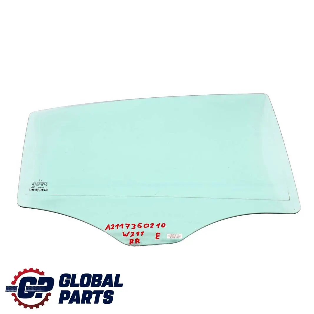 Mercedes W211 Porta Posteriore Destra O/S Vetro Finestra AS2 A2117350210