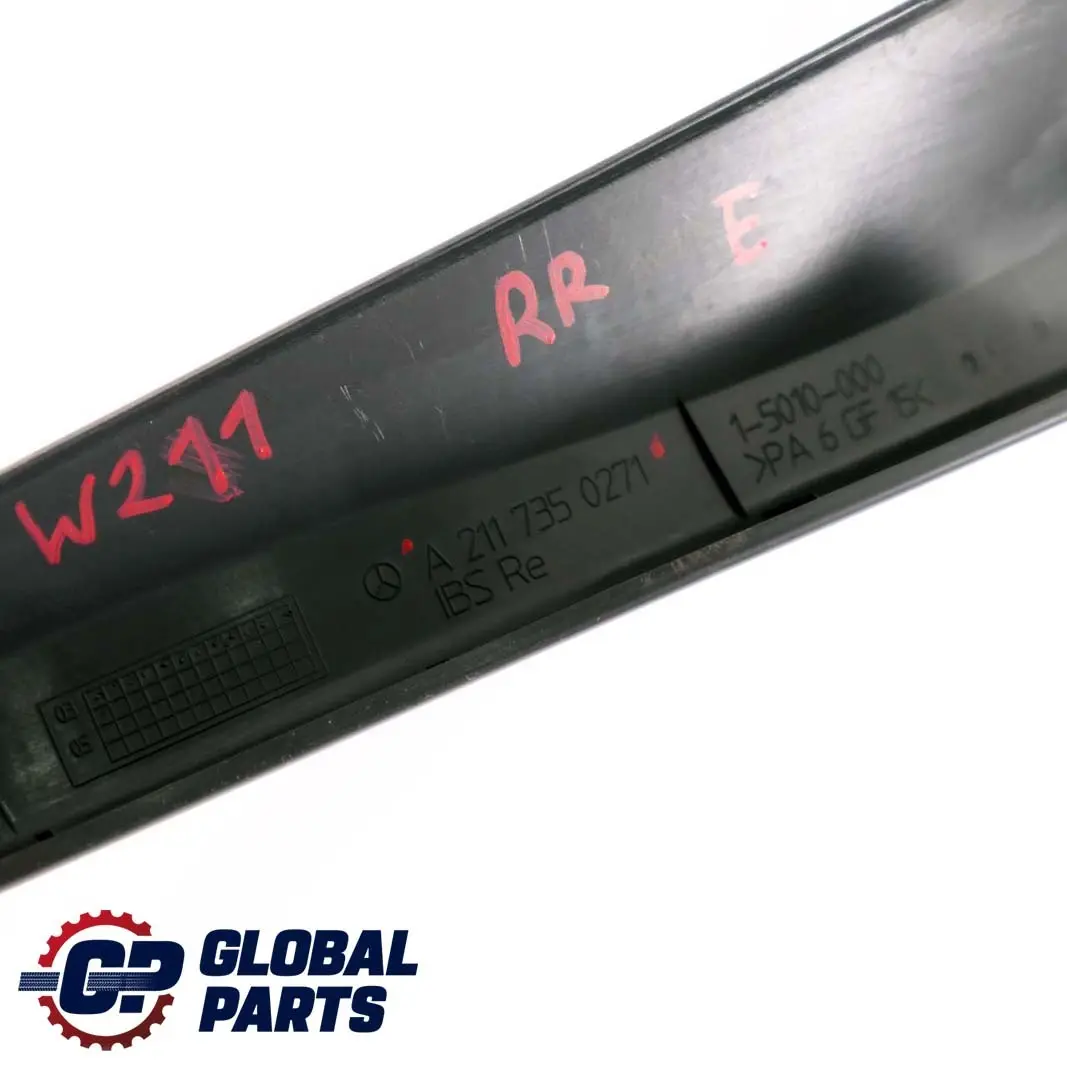 Cadre De Vitre De Porte Arrière Droite pour Mercedes W211 à propos du numéro de pièce A2117350271 Mercedes W211 Cadre De Vitre De Porte Arrière Droite - SKU A2117350271 - Numéro de pièce A2117350271