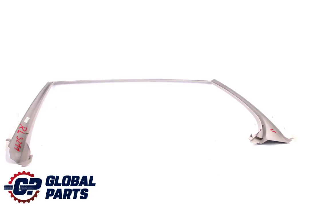 Left N/S Window Door Frame Trim Grey to Mercedes E-Class S211 Rear with Part number A2117350371 Mercedes E-Class S211 Rear Left N/S Window Door Frame Trim Grey - SKU A2117350371 - Part number A2117350371