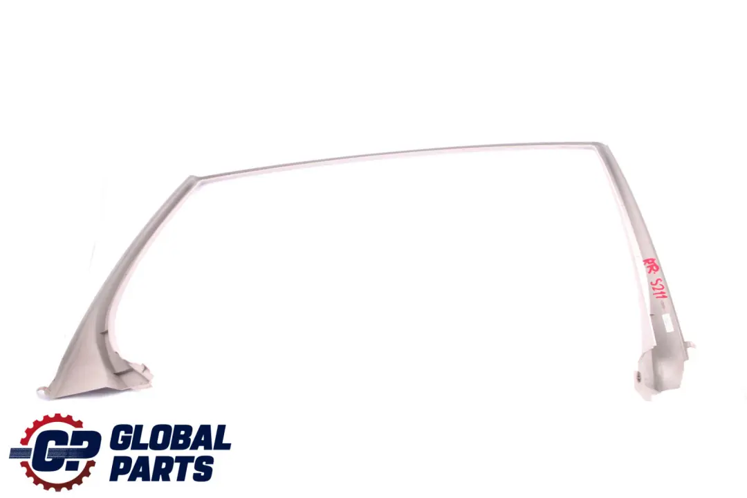 Mercedes E-Class S211 Rear Right O/S Window Door Frame Trim Grey - SKU A2117350471 - Part number A2117350471
