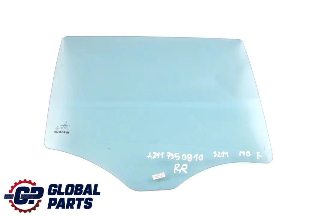 Hintertür Rechts Fenster Glas AS2 für Mercedes S211 mit Teilenummer A2117350810 Mercedes S211 Hintertür Rechts Fenster Glas AS2 - SKU A2117350810 - Teilenummer A2117350810
