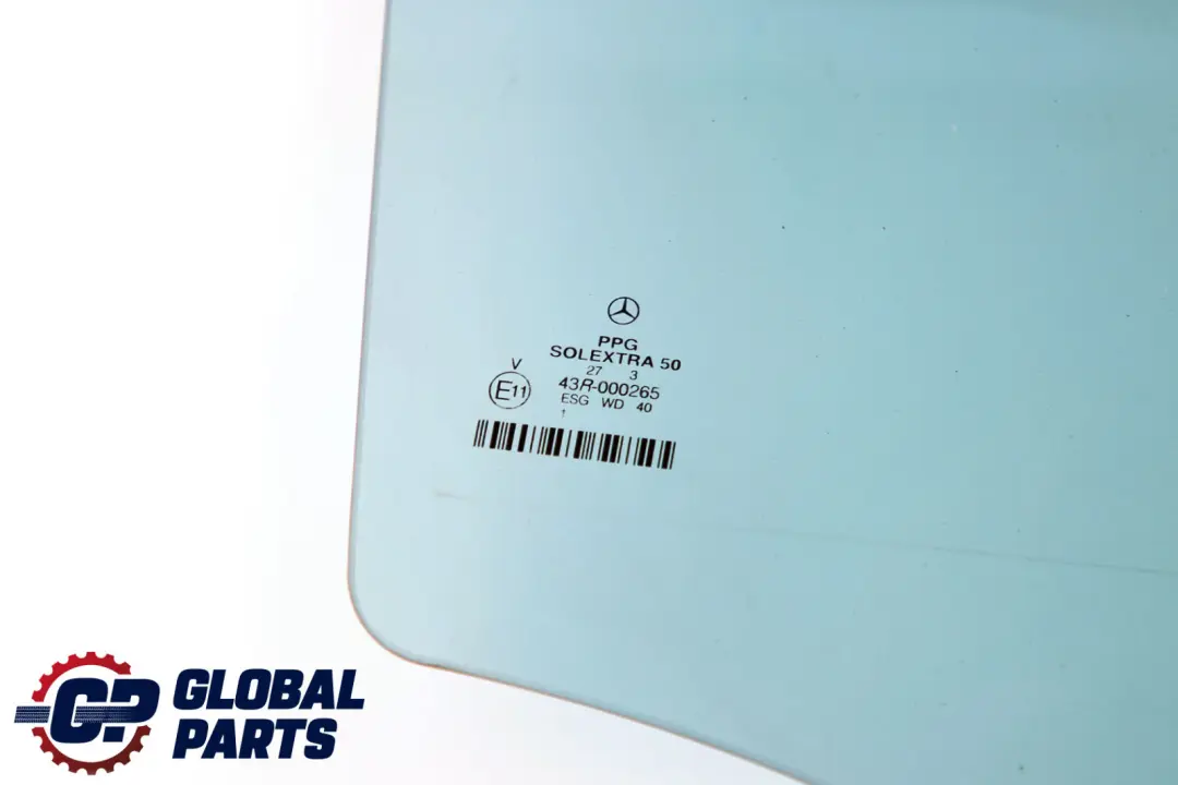 Vetro del finestrino posteriore destro AS2 per Mercedes S211 con numero di parte A2117350810 Mercedes S211 Vetro del finestrino posteriore destro AS2 - SKU A2117350810 - Numero di parte A2117350810