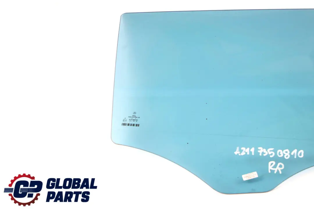 Mercedes S211 Puerta Trasera Ventana Derecha Vidrio AS2 - SKU A2117350810 - Número de pieza A2117350810