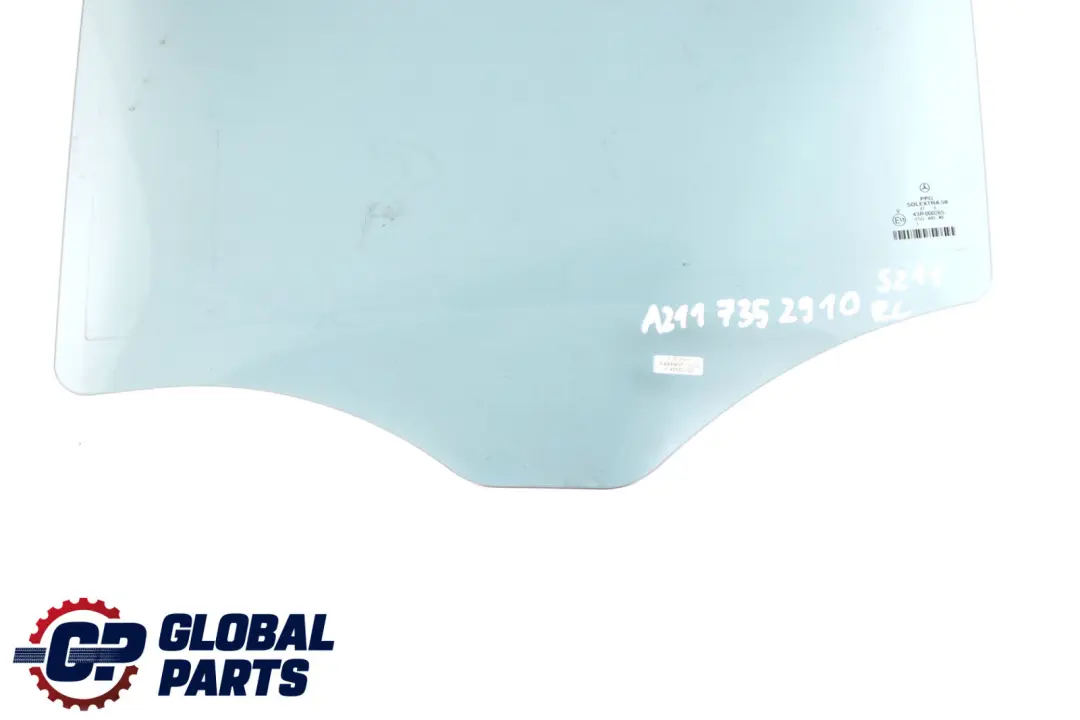 Mercedes S211 Rear Door Left N/S Window Glass AS2 Glazing - SKU A2117352910 - Part number A2117352910