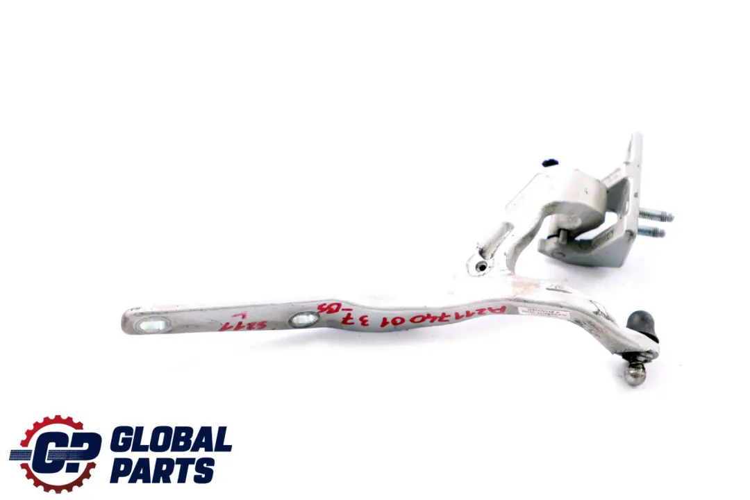 Trunk Lid Rear Left Hinge Brilliant Silver 744 to Mercedes S211 Estate with Part number A2117400137 Mercedes S211 Estate Trunk Lid Rear Left Hinge Brilliant Silver 744 - SKU A2117400137-BS - Part number A2117400137