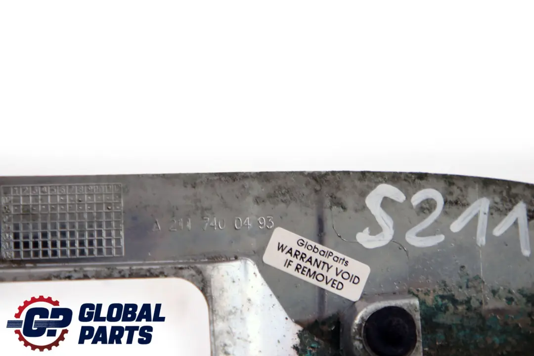 Mercedes-Benz E-Class S211 Touring Handle Chrome Cover Trunk Lid to with Part number A2117400493 Mercedes-Benz E-Class S211 Touring Handle Chrome Cover Trunk Lid - SKU A2117400493 - Part number A2117400493