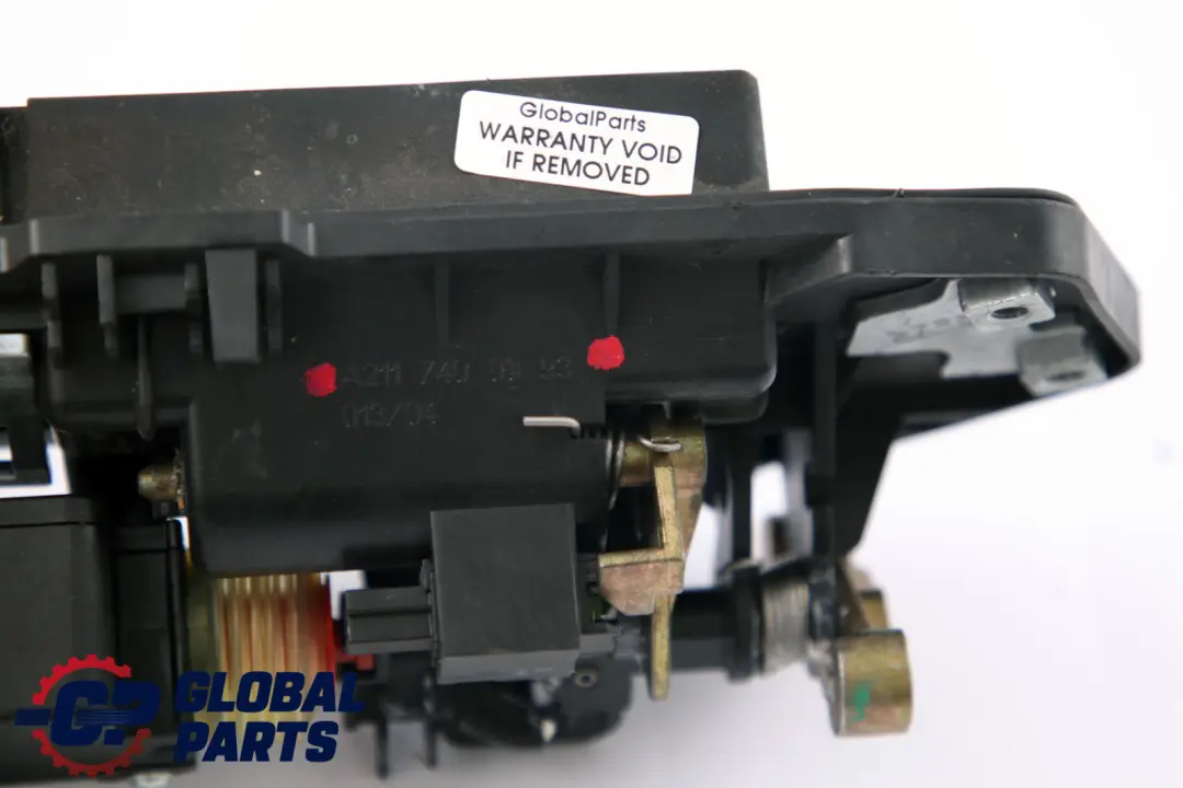 Mercedes-Benz E-Class S211 Touring Handle Mechanism Trunk Lid to with Part number A2117400993 Mercedes-Benz E-Class S211 Touring Handle Mechanism Trunk Lid - SKU A2117400993 - Part number A2117400993