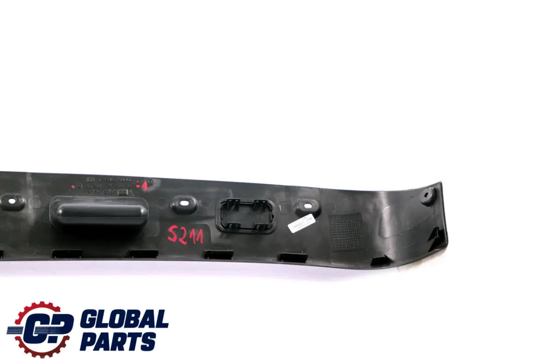 Mercedes E S211 Touring Coating Lower Tailgate Rear Trunk Black - SKU A2117470187-1 - Part number A2117470187