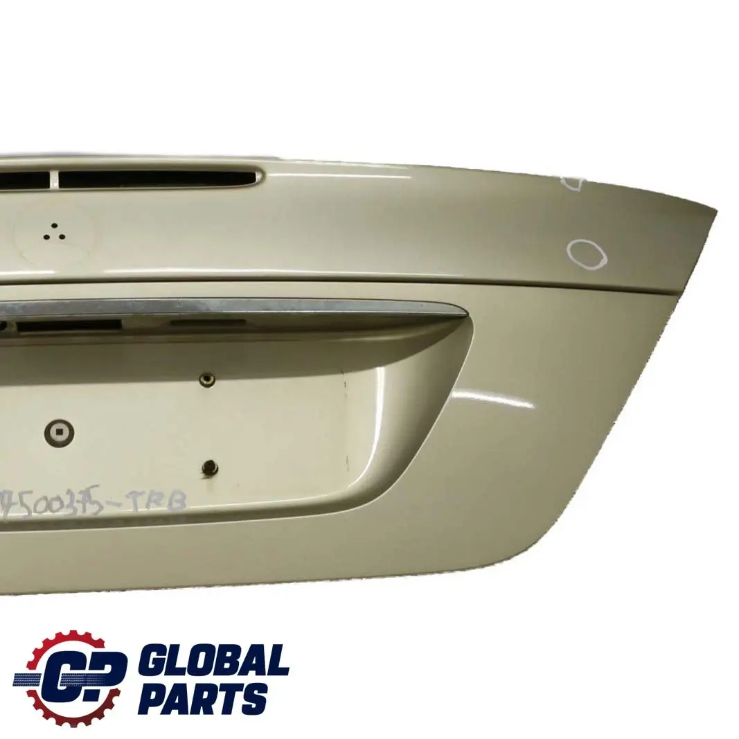 Mercedes-Benz E-Class W211 Boot Trunk Lid Tailgate Travertine Beige - 693 to with Part number A2117500375 Mercedes-Benz E-Class W211 Boot Trunk Lid Tailgate Travertine Beige - 693 - SKU A2117500375-TRB - Part number A2117500375