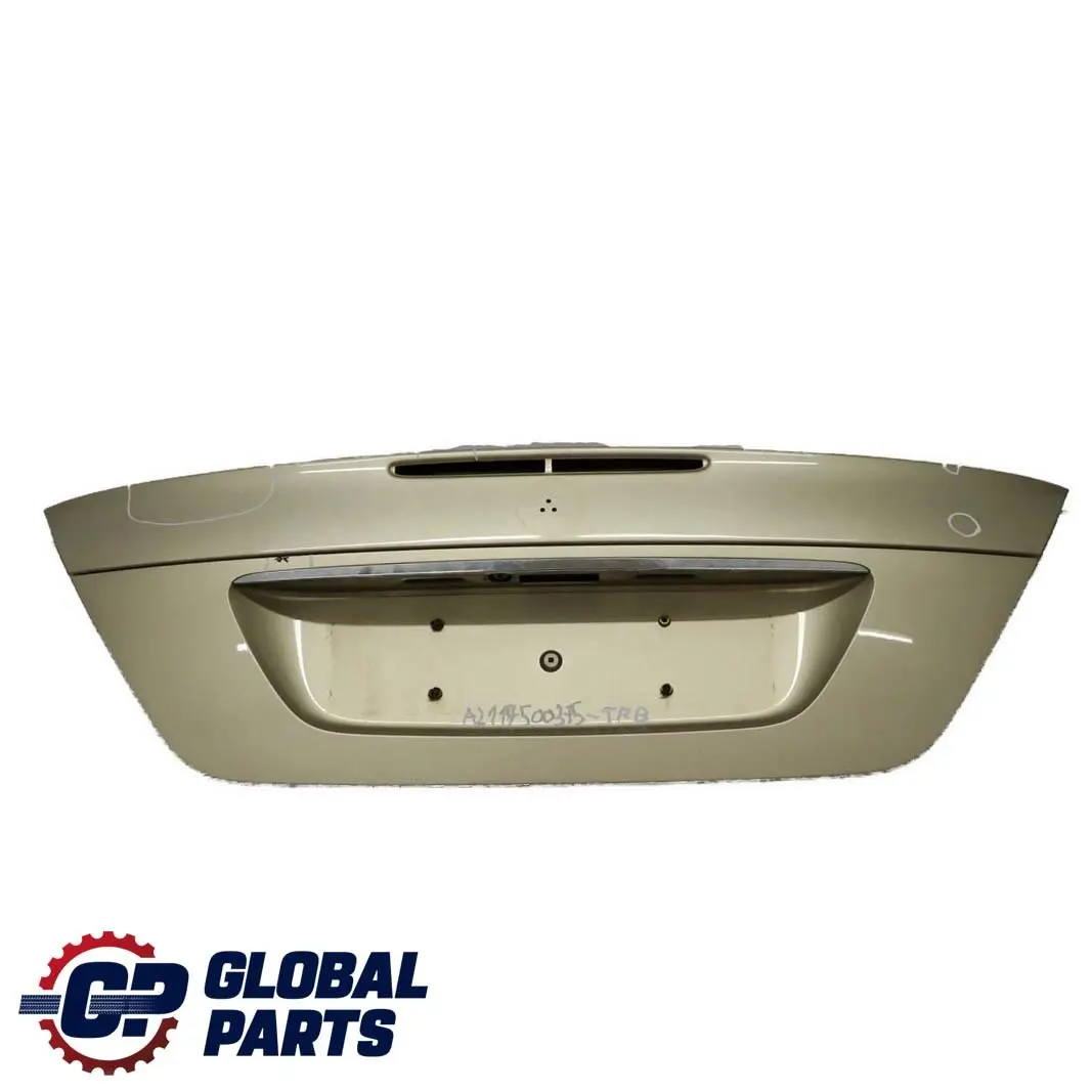 Mercedes-Benz E-Class W211 Boot Trunk Lid Tailgate Travertine Beige - 693 to with Part number A2117500375 Mercedes-Benz E-Class W211 Boot Trunk Lid Tailgate Travertine Beige - 693 - SKU A2117500375-TRB - Part number A2117500375