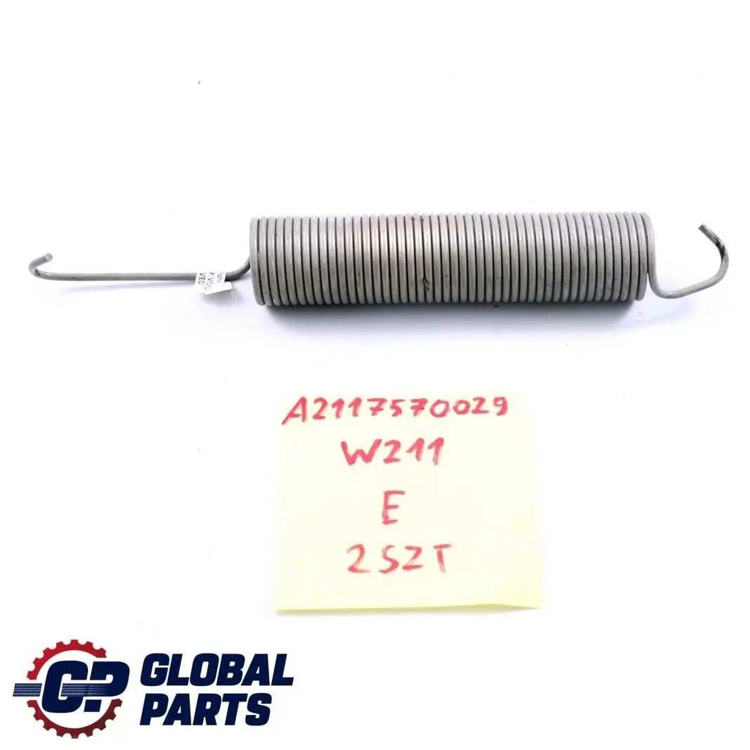 Boot Trunk Lid Tailgate Tension Spring to Mercedes W211 with Part number A2117570029 Mercedes W211 Boot Trunk Lid Tailgate Tension Spring - SKU A2117570029 - Part number A2117570029