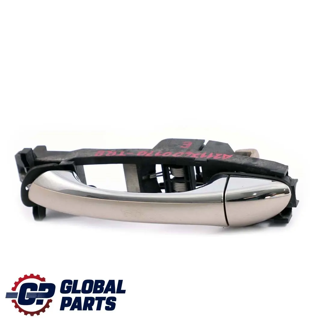  Mercedes-Benz S211 W211 Porte Poignee Arriere Gauche Travertine Beige 693 - SKU A2117600970-TRB - Numéro de pièce A2117600970