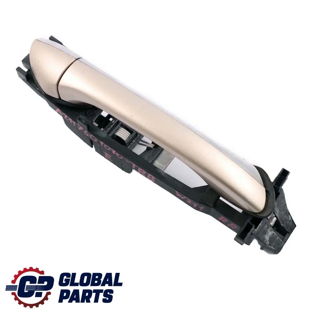  Mercedes-Benz S211 W211 Maniglia Portiera Posteriore Dx Travertine Beige 693 - SKU A2117601070-TRB - Numero di parte A2117601070