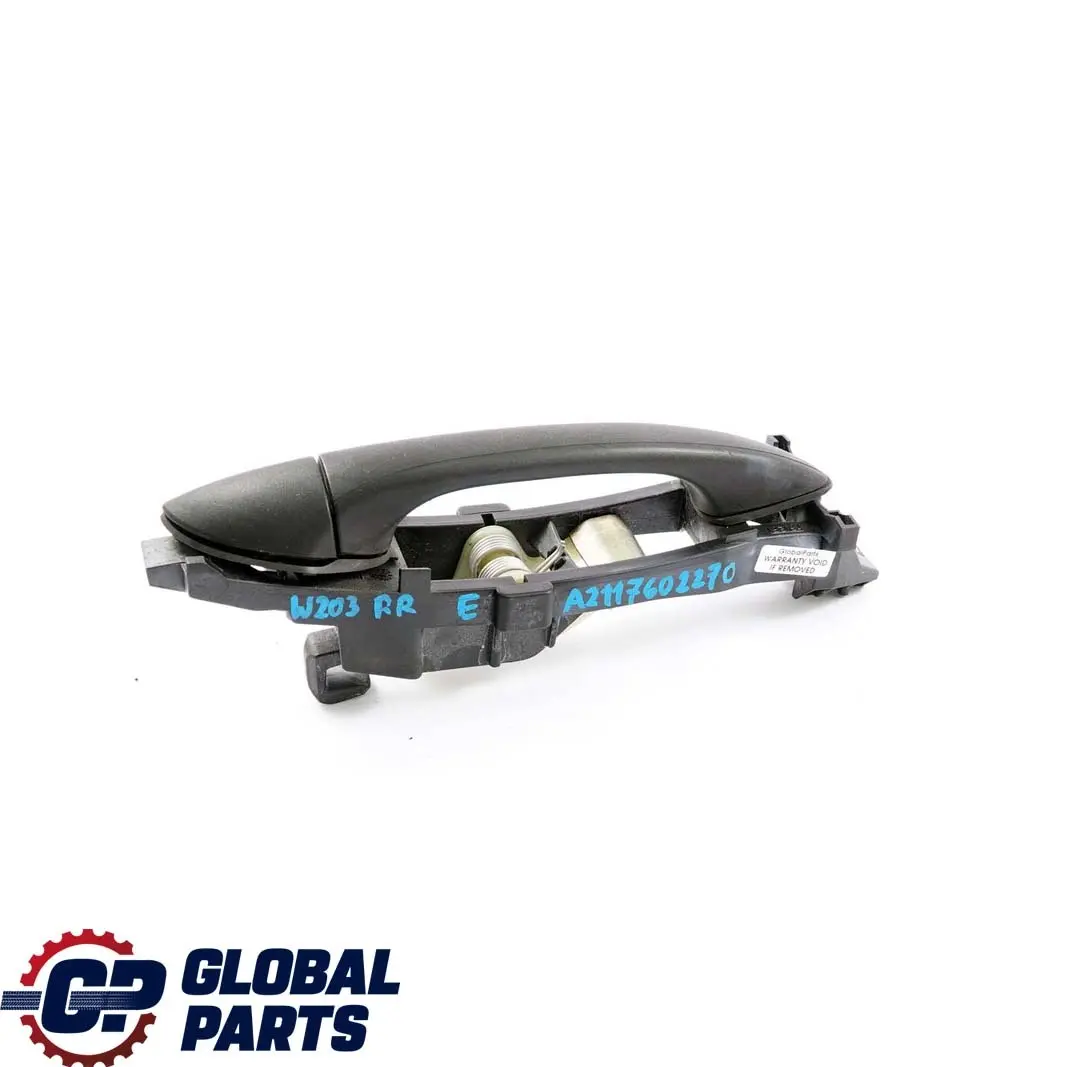  Mercedes-Benz Clase C W203 Puerta Trasera Derecha Tirador Imprimado - SKU A2117602270 - Número de pieza A2117602270