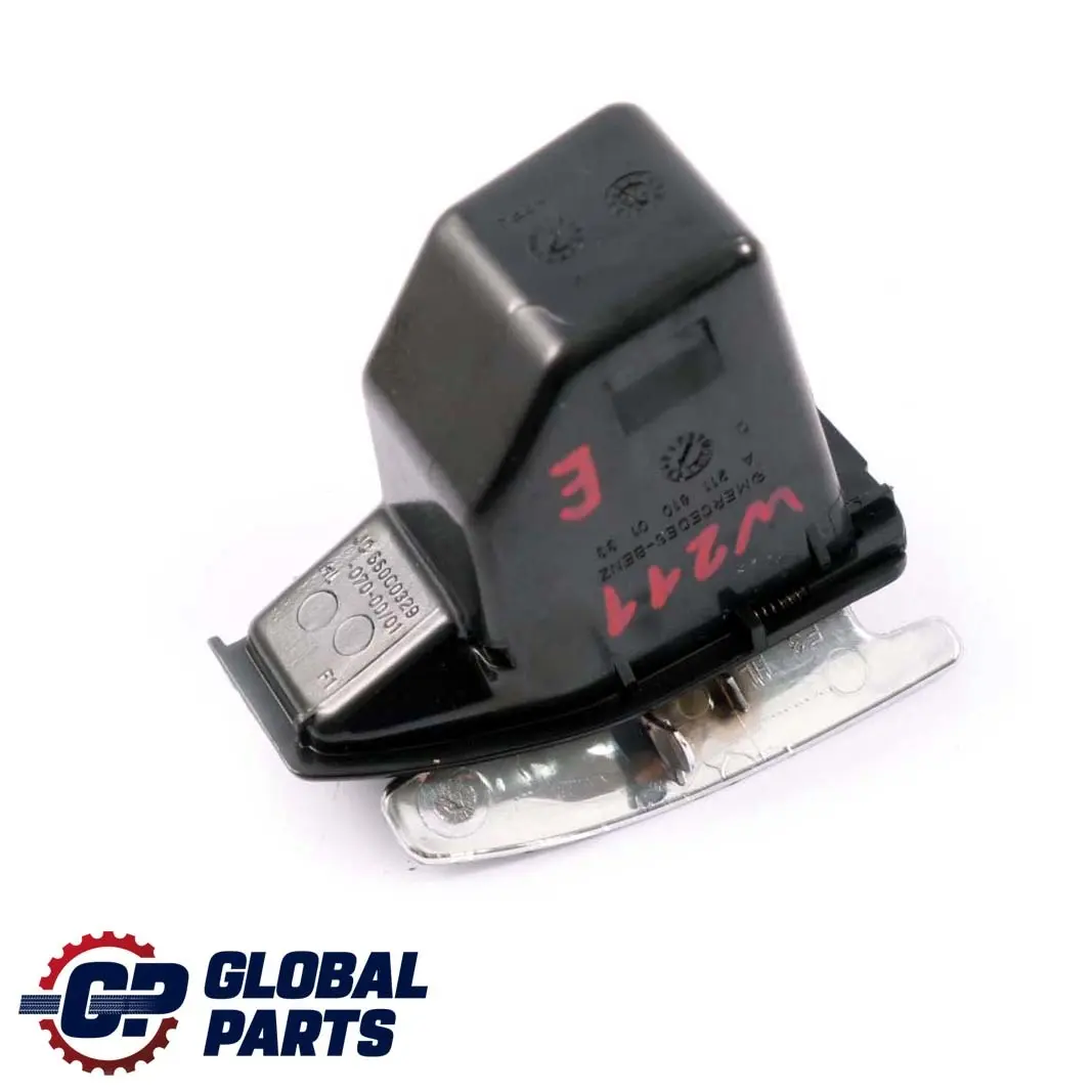  Mercedes-Benz E S211 W211 Rear Left N/S Door Ashtray Trim Black - SKU A2118100133 - Part number A2118100133