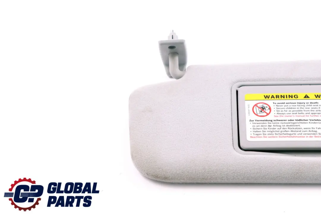 Mercedes-Benz E-Class S211 W211 Sun Visor Cover Left N/S Grey  - SKU A2118100310 - Part number A2118100310