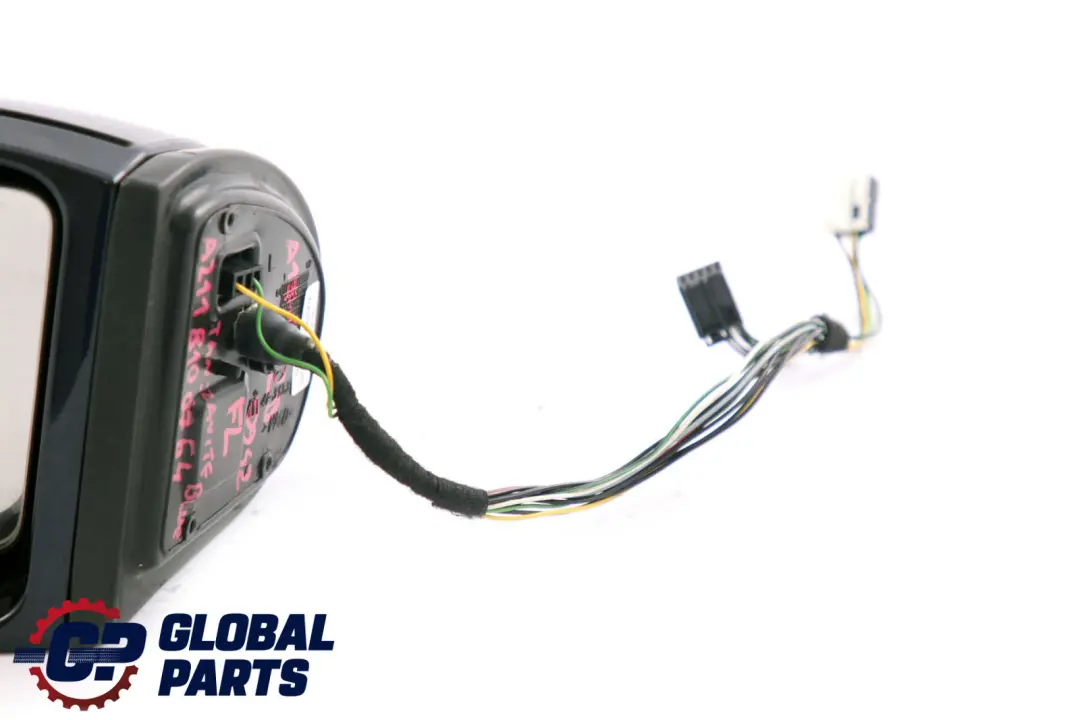  Mercedes-Benz E-Class S211 W211 Left N/S Wing Door Mirror Tanzanite Blue 359U - SKU rhd-A2118100764 - Part number A2118100764