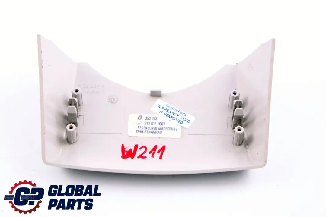 Mercedes W211 Espejo Retrovisor Sensor Lluvia Cubierta Plástico - SKU A2118110007 - Número de pieza A2118110007