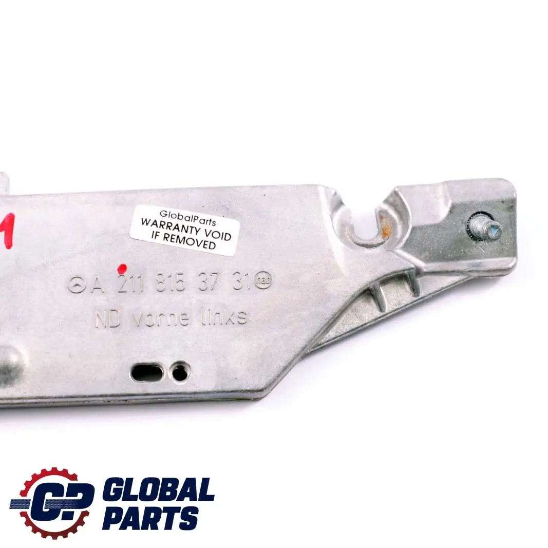 Mercedes-Benz Clase E W211 Delantero Izquierdo Soporte Consola para con número de pieza A2118153731 Mercedes-Benz Clase E W211 Delantero Izquierdo Soporte Consola - SKU A2118153731 - Número de pieza A2118153731