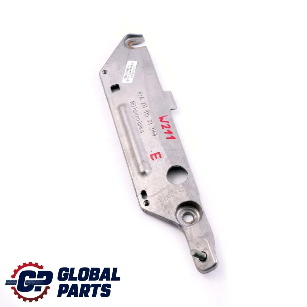 Mercedes-Benz Clase E W211 Trasera Izquierda Soporte Consola para con número de pieza A2118153931 Mercedes-Benz Clase E W211 Trasera Izquierda Soporte Consola - SKU A2118153931 - Número de pieza A2118153931