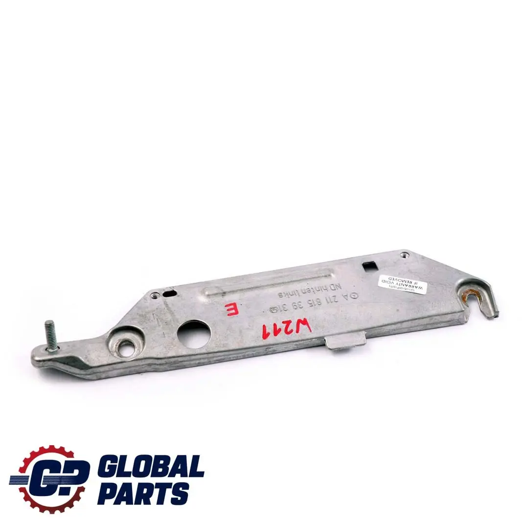 Mercedes-Benz Classe E W211 Console Posteriore Sinistra N/S Holder per con numero di parte A2118153931 Mercedes-Benz Classe E W211 Console Posteriore Sinistra N/S Holder - SKU A2118153931 - Numero di parte A2118153931