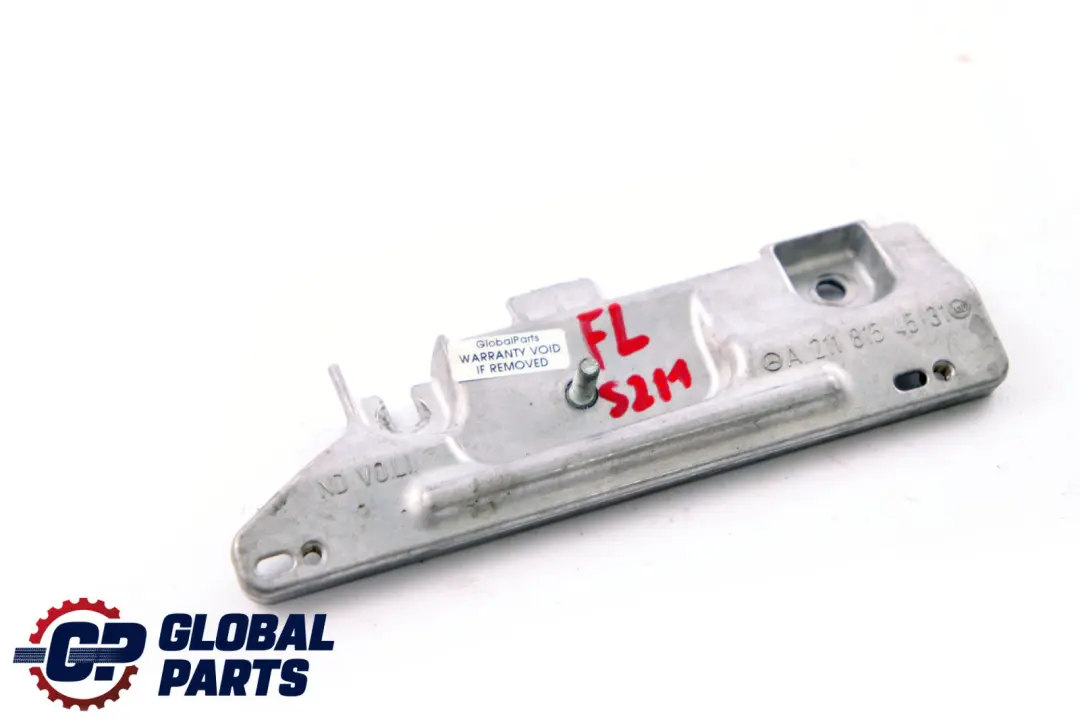 Handle Bracket Cover Front Left N/S to Mercedes E-Class S211 Touring with Part number A2118154531 Mercedes E-Class S211 Touring Handle Bracket Cover Front Left N/S - SKU A2118154531 - Part number A2118154531