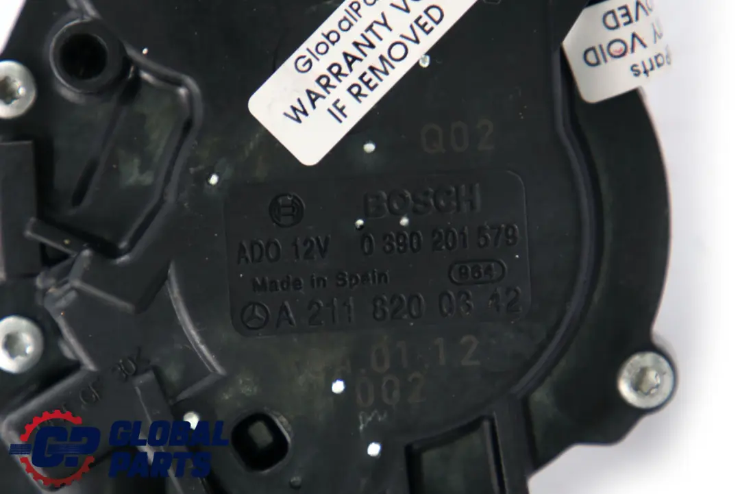 E-Klasse S211 Kombi Hinten Wischermotor Heckscheibe für Mercedes mit Teilenummer A2118200342 Mercedes E-Klasse S211 Kombi Hinten Wischermotor Heckscheibe - SKU A2118200342 - Teilenummer A2118200342