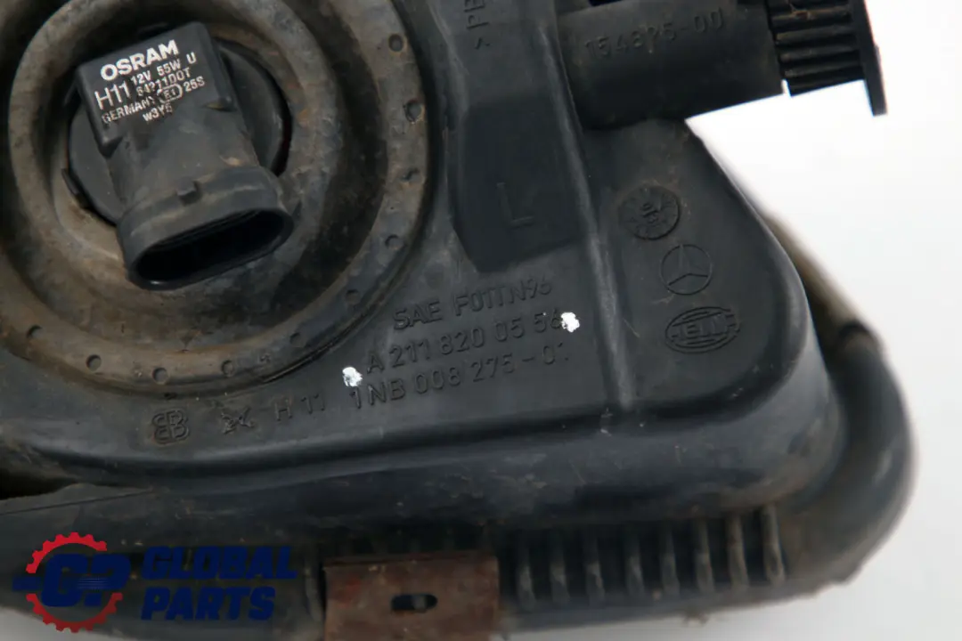 Feu antibrouillard avant gauche pour Mercedes S211 W211 à propos du numéro de pièce A2118200556 Mercedes S211 W211 Feu antibrouillard avant gauche - SKU A2118200556 - Numéro de pièce A2118200556
