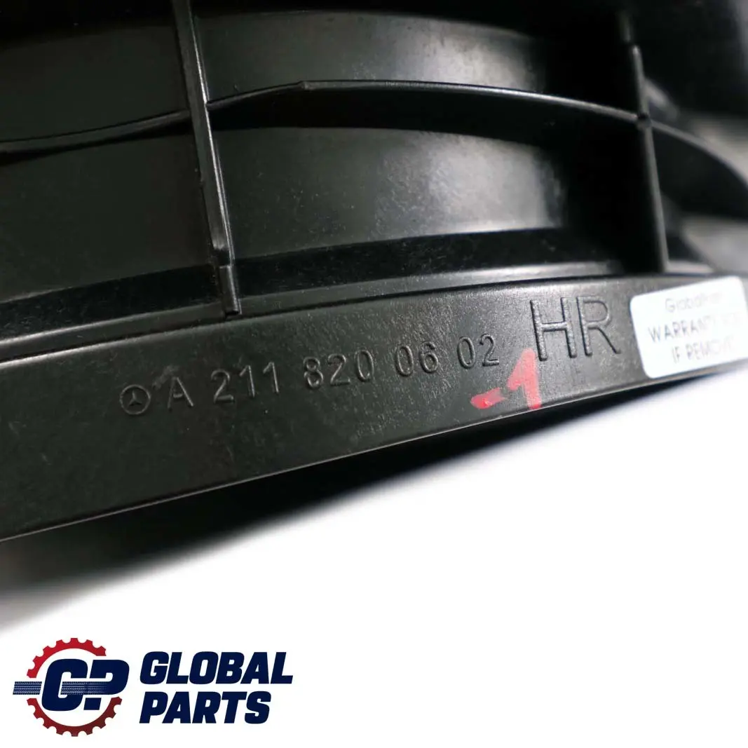  Mercedes-Benz E W211 1 Rear Right O/S Door Loudspeaker Speaker - SKU A2118200602-1 - Part number A2118200602