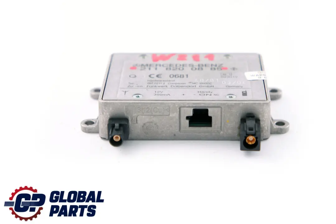 Bluetooth Control Unit Module ECU to Mercedes W211 S211 with Part number A2118200885 Mercedes W211 S211 Bluetooth Control Unit Module ECU - SKU A2118200885 - Part number A2118200885