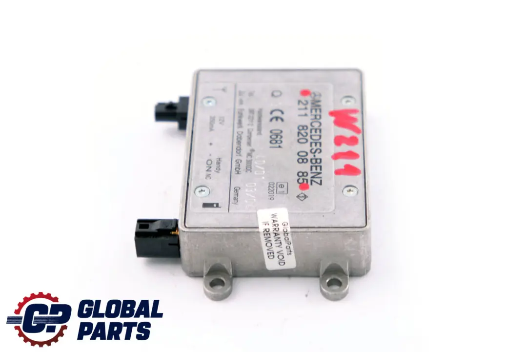 Mercedes-Benz W211 S211 Bluetooth Centralina ECU Modulo per con numero di parte A2118200885 Mercedes-Benz W211 S211 Bluetooth Centralina ECU Modulo - SKU A2118200885 - Numero di parte A2118200885