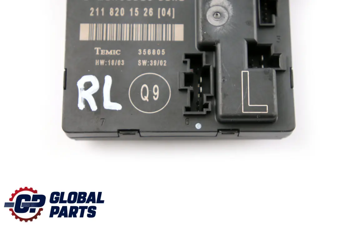  Mercedes-Benz E-Class S211 Door Control Module Left Rear N/S - SKU A2118201526 - Part number A2118201526