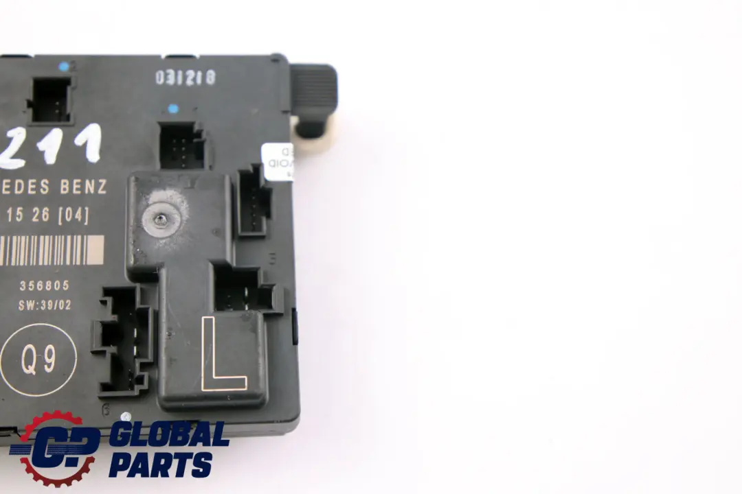  Mercedes-Benz E-Class S211 Door Control Module Left Rear N/S - SKU A2118201526 - Part number A2118201526