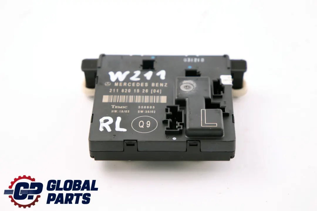 Moduł Sterownik Drzwi Lewy Tył do Mercedes S211 o numerze A2118201526 Mercedes S211 Moduł Sterownik Drzwi Lewy Tył - SKU A2118201526 - Numer Części A2118201526