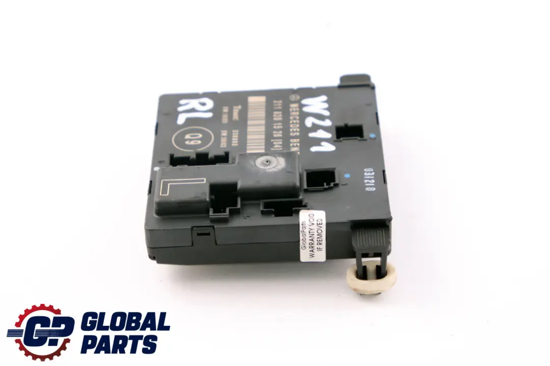 Module Commande Porte Arrière Gauche pour Mercedes S211 à propos du numéro de pièce A2118201526 Mercedes S211 Module Commande Porte Arrière Gauche - SKU A2118201526 - Numéro de pièce A2118201526