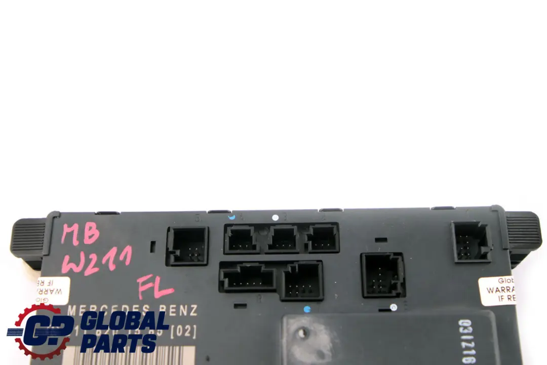 Front Left Door Control Unit Module to Mercedes W211 S211 with Part number A2118201585 Mercedes W211 S211 Front Left Door Control Unit Module - SKU A2118201585 - Part number A2118201585