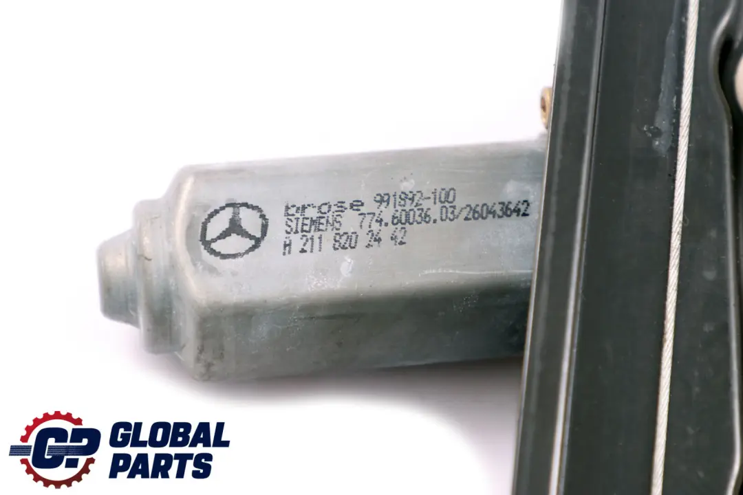 Mercedes W211 S211 Rear Right Door O/S Window Regulator Lifter Motor - SKU A2118202342 - Part number A2117300446
