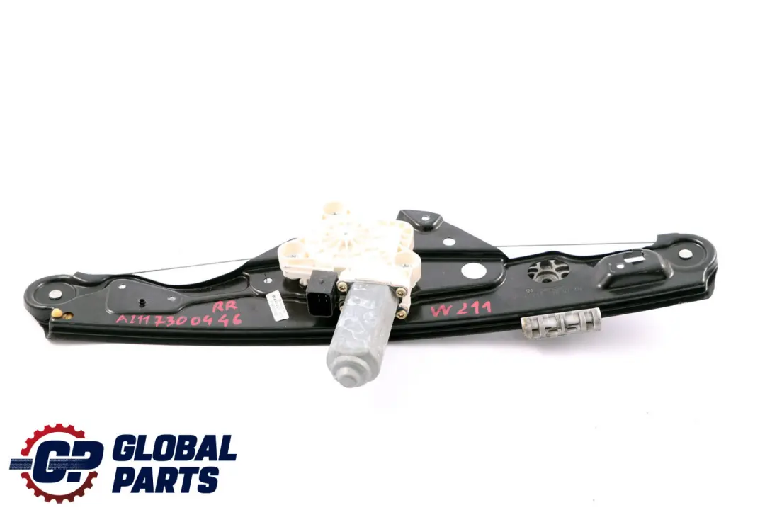 Mercedes W211 S211 Rear Right Door O/S Window Regulator Lifter Motor - SKU A2118202342 - Part number A2117300446