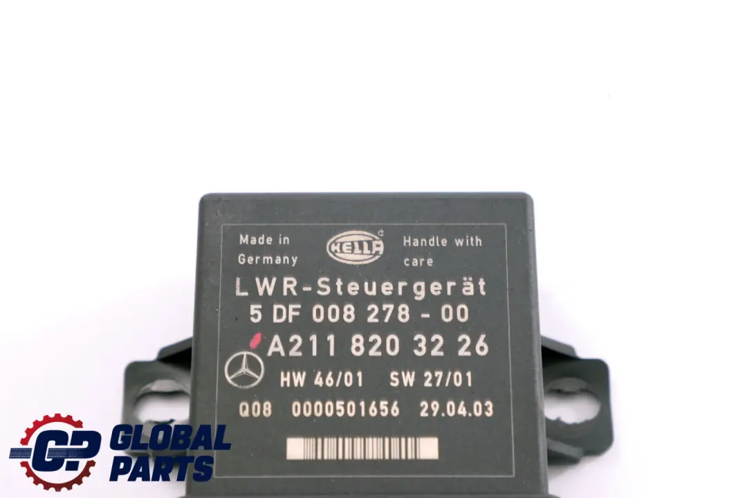 Mercedes E-Class W211 S211 Bi-Xenon Headlight Level Control Unit Module LWR - SKU A2118203226 - Part number A2118203226