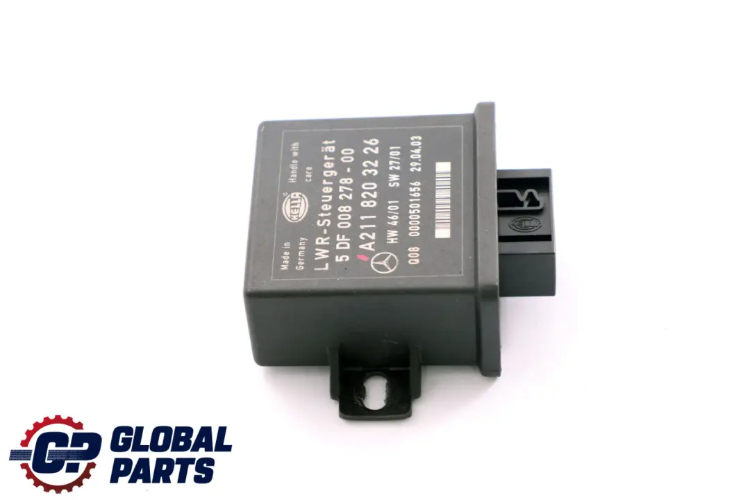 Bi-Xenon Headlight Level Control Unit Module LWR to Mercedes E-Class W211 S211 with Part number A2118203226 Mercedes E-Class W211 S211 Bi-Xenon Headlight Level Control Unit Module LWR - SKU A2118203226 - Part number A2118203226